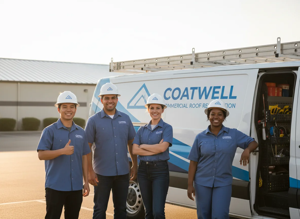 Commercial roof coating company in Uniontown, WA